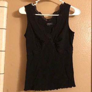 Black Tank Blouse